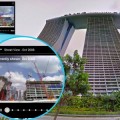 Función de máquina del tiempo en Google Street View