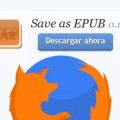Guardar páginas webs en formato .epub con Firefox (addon)