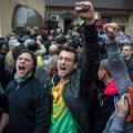 Un millar de prorrusos ataca una comisaría en Odessa y logra la liberación de los detenidos