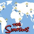 Los paises visitados por los Simpson