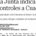 El Mundo publica un email falso para acusar al Gobierno de Barreda de amañar contratos
