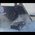 Interceptado un inmigrante que intentaba entrar en España en los patines de los motores de un buque