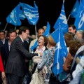 Rajoy apenas congrega a dos mil personas en su mitin de Zaragoza