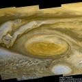 La Gran Mancha Roja de Júpiter por la Voyager 1