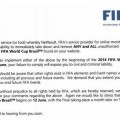 La FIFA a las webs de streaming: elimina los enlaces o atente a las consecuencias