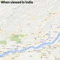 Mira como cambian las fronteras en Google Maps dependiendo desde dónde accedes (ENG)