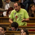 [CAT] David Fernàndez para el pleno del Parlament y planta cara al menosprecio contra el pueblo Palestino