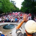 La tele de Cospedal ignora la manifestación más multitudinaria del año