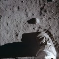 Curiosas y poco conocidas fotos del alunizaje del Apolo 11