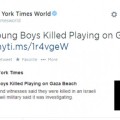 El New York Times reescribe un titular sobre Gaza. ¿Era demasiado acertado?