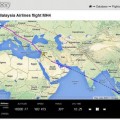 Para evitar Ucrania, un avión de Malaysia Airlines voló sobre Siria
