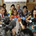 Susana Díaz pide a Podemos que "dé la batalla" contra el PP y no contra el PSOE