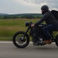 La moto que utiliza beicon en vez de gasolina