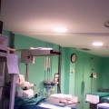 El paritorio del hospital de Puertollano tiene el techo sujeto con dos puntales