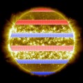 Dos bandas magnéticas polarizadas causan los ciclos solares de 11 años (ING)