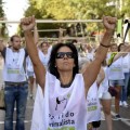 Miles de personas marchan en Madrid contra el Toro de la Vega