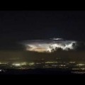 Impresionante time lapse de una tormenta sobre el suroeste de Francia