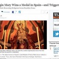 'The Wall Street Journal' se ríe de la concesión de la medalla policial a la Virgen