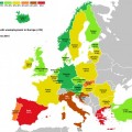 Desempleo de la juventud en Europa, junio 2014