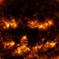 La NASA comparte foto donde el Sol parece una calabaza gigante