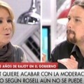 Pablo Iglesias a Esperanza Aguirre: "A algunos le encanta privatizar y luego dar limosna a órdenes religiosas"