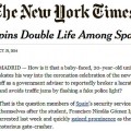 New York Times sobre el "caso del pequeño Nicolás": Muestra la importancia de las "conexiones personales" en España