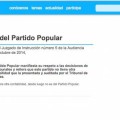 Esta es la contabilidad del Partido Popular y si no le gusta, tenemos otra