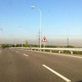 Foto de la contaminación de Madrid tomada hoy desde la M40