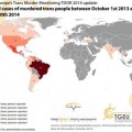 226 transexuales han sido asesinados en el último año