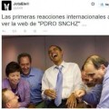 Las redes sociales se mofan de la nueva web de Pedro Sánchez, alias 'Pdro Snchz'