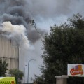 Arde la fábrica de Campofrío en Burgos