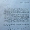 La carta de un funcionario a Carmen Polo de Franco en 1958 para que hiciera la declaración