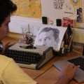 Arte a golpe de tecla: Salinger, Kerouac y Saramago retratados con una máquina de escribir