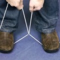 Cómo cortar una cuerda usando para ello la misma cuerda