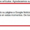 Google confirma en un correo que Google News no está disponible en España