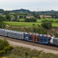 Trenes portaautomóviles de setecientos metros entre Valladolid y París