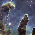 Hubble capta los Pilares de la Creación veinte años después