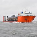 Transporte de dos submarinos nucleares rusos en un buque (RUS)