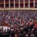 Los diputados franceses rompen a cantar 'La Marsellesa', no lo hacían desde el final de la 1ª Guerra Mundial
