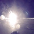 Primeras imágenes del Falcon 9 estrellándose contra la barcaza flotante