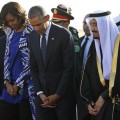 Michelle Obama desata la furia de los saudíes por no llevar velo