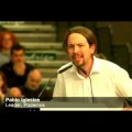 Así informa la televisión británica BBC sobre el acto de Podemos en Valencia