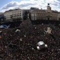 Decenas de miles de personas colapsan Madrid en la Marcha del Cambio de Podemos