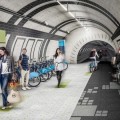 Proyecto para convertir los túneles abandonados del metro londinense en una red de carriles de bicicleta