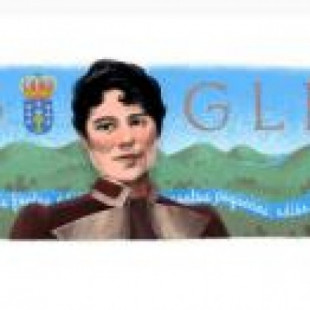 Google homenajea a Rosalía de Castro con un "doodle"