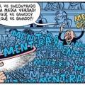 El debate (viñeta de Bernardo Vergara)