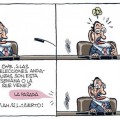 "Todo controlado", viñeta de Manel Fontdevila