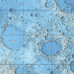 Descarga los mapas topográficos más detallados que existen de la Luna
