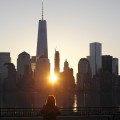 Impresionante animación en el WTC: La historia de Nueva York en 47 segundos
