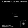 New Horizons detecta características superficiales y un posible casquete polar en Plutón (ING)